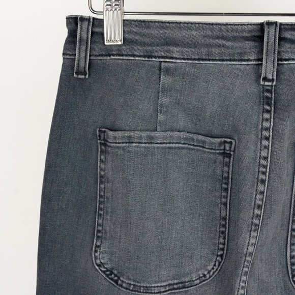 Jonathan Simkhai Wiley Medium Pebble Denim Joggers - Picture 6 of 8